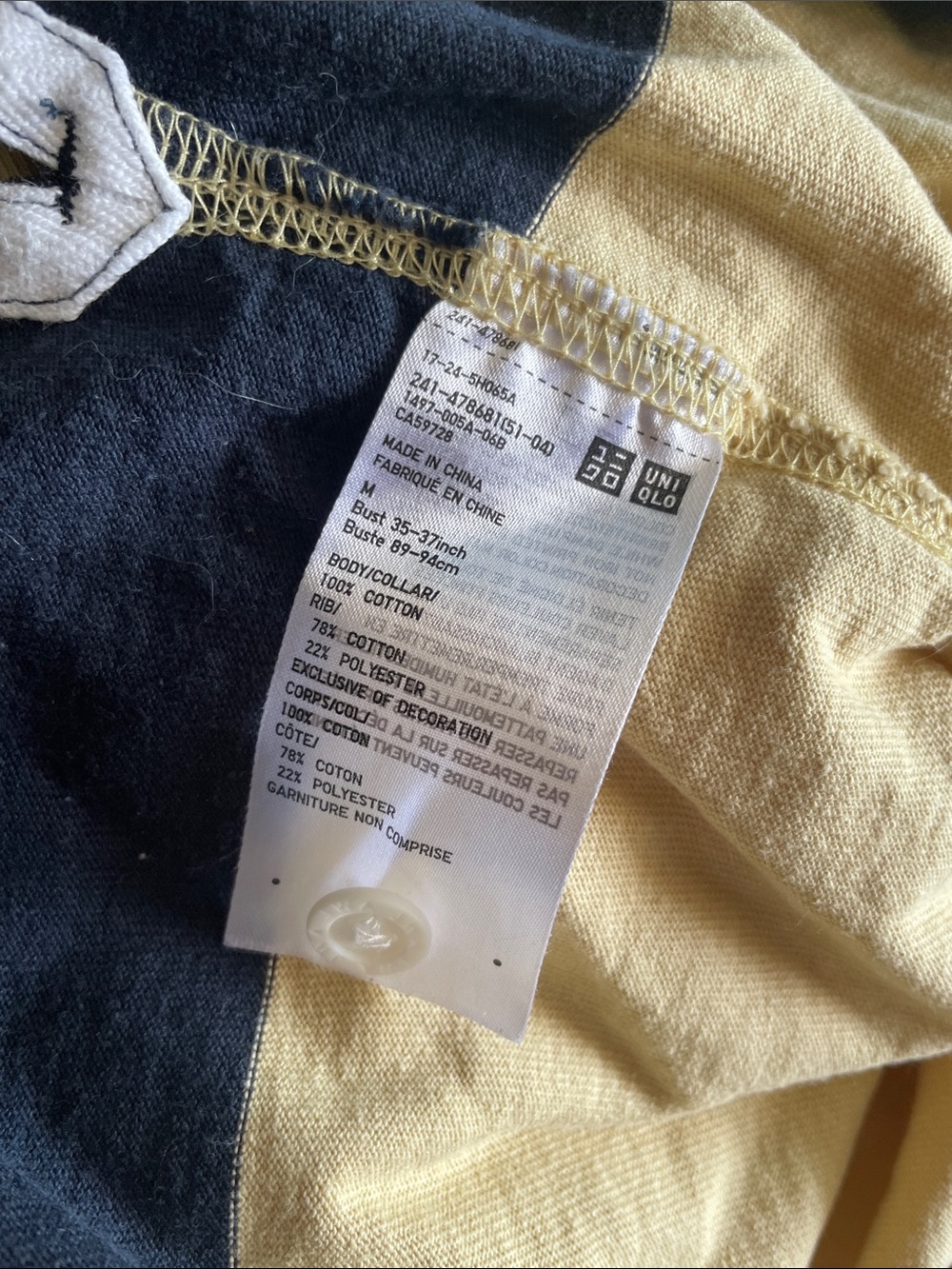 JW Anderson x Uniqlo chopped polo - Picture 4 of 4